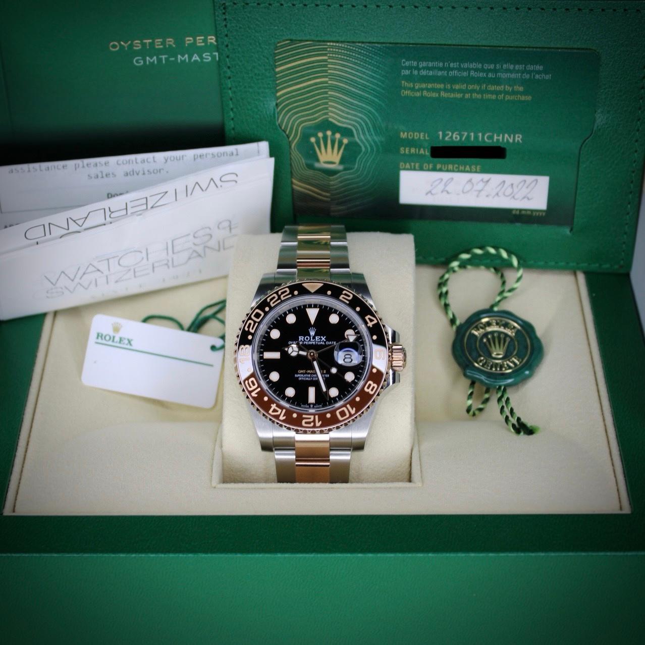Rolex GMT Master II “Rootbeer”