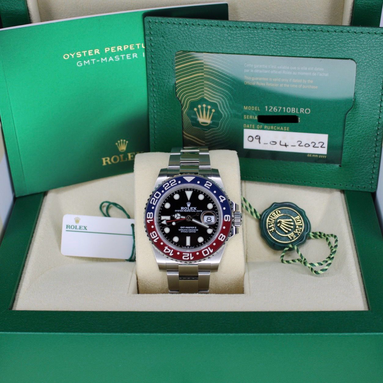 Rolex GMT Master II “Pepsi”