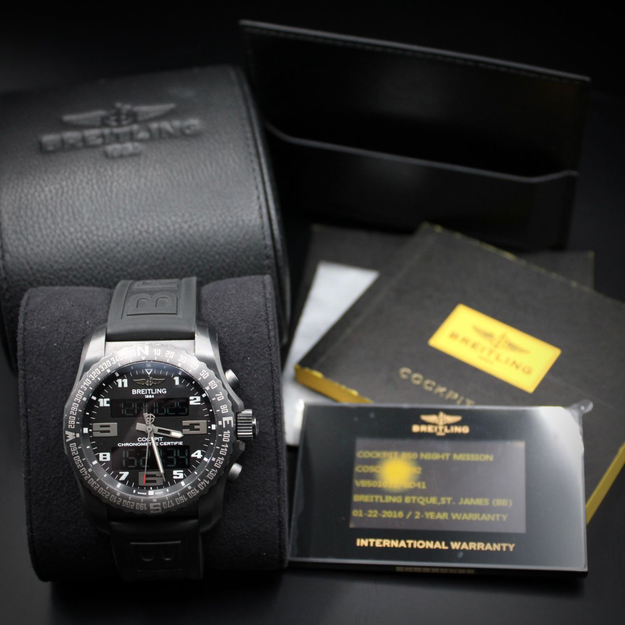Breitling Cockpit B50 Night Mission