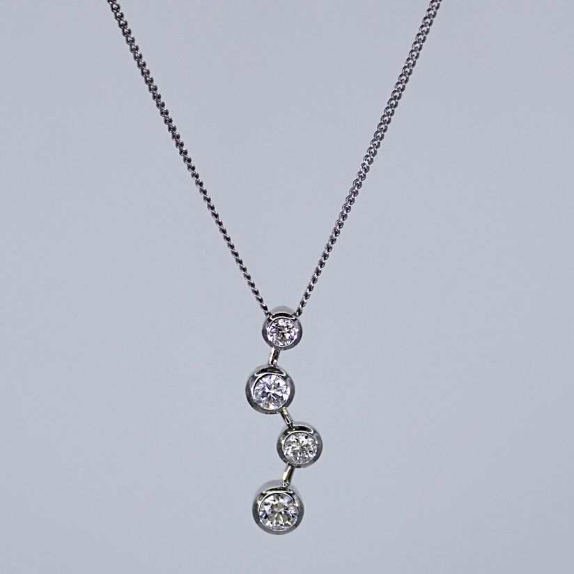 Hopscotch Diamond Pendant