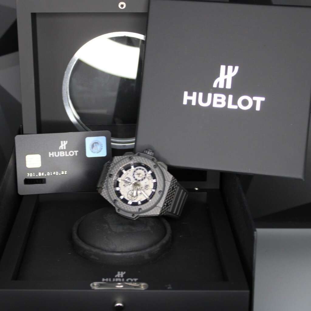 Hublot King Power Unico all carbon