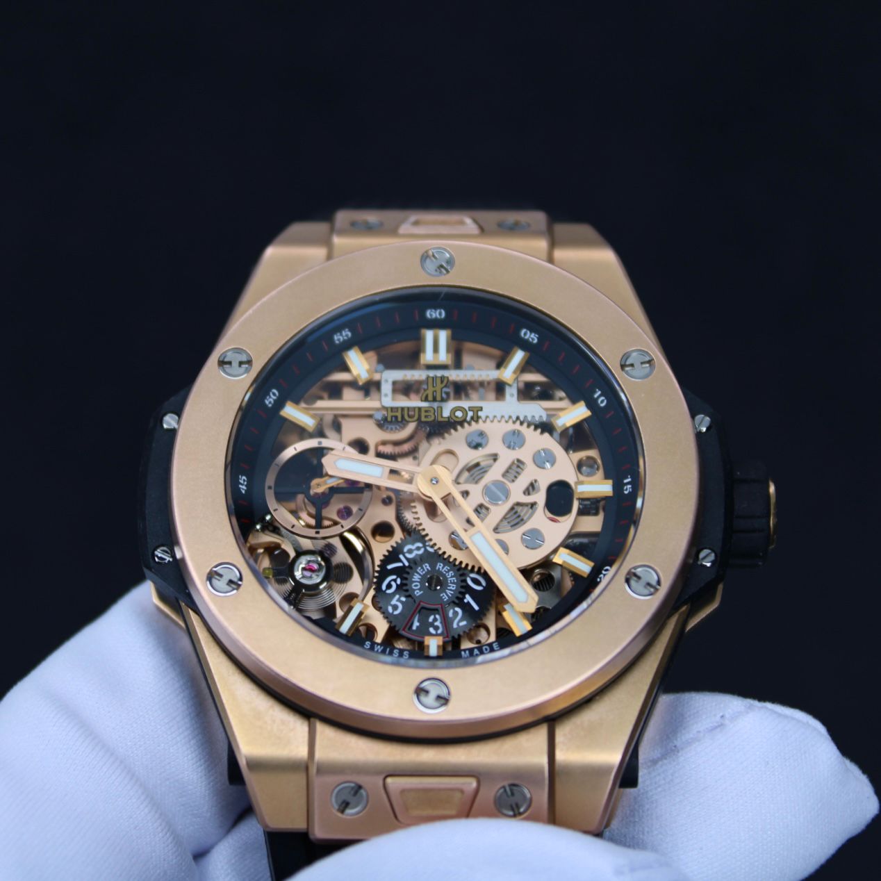 Hublot Big Bang Meca-10 King Gold