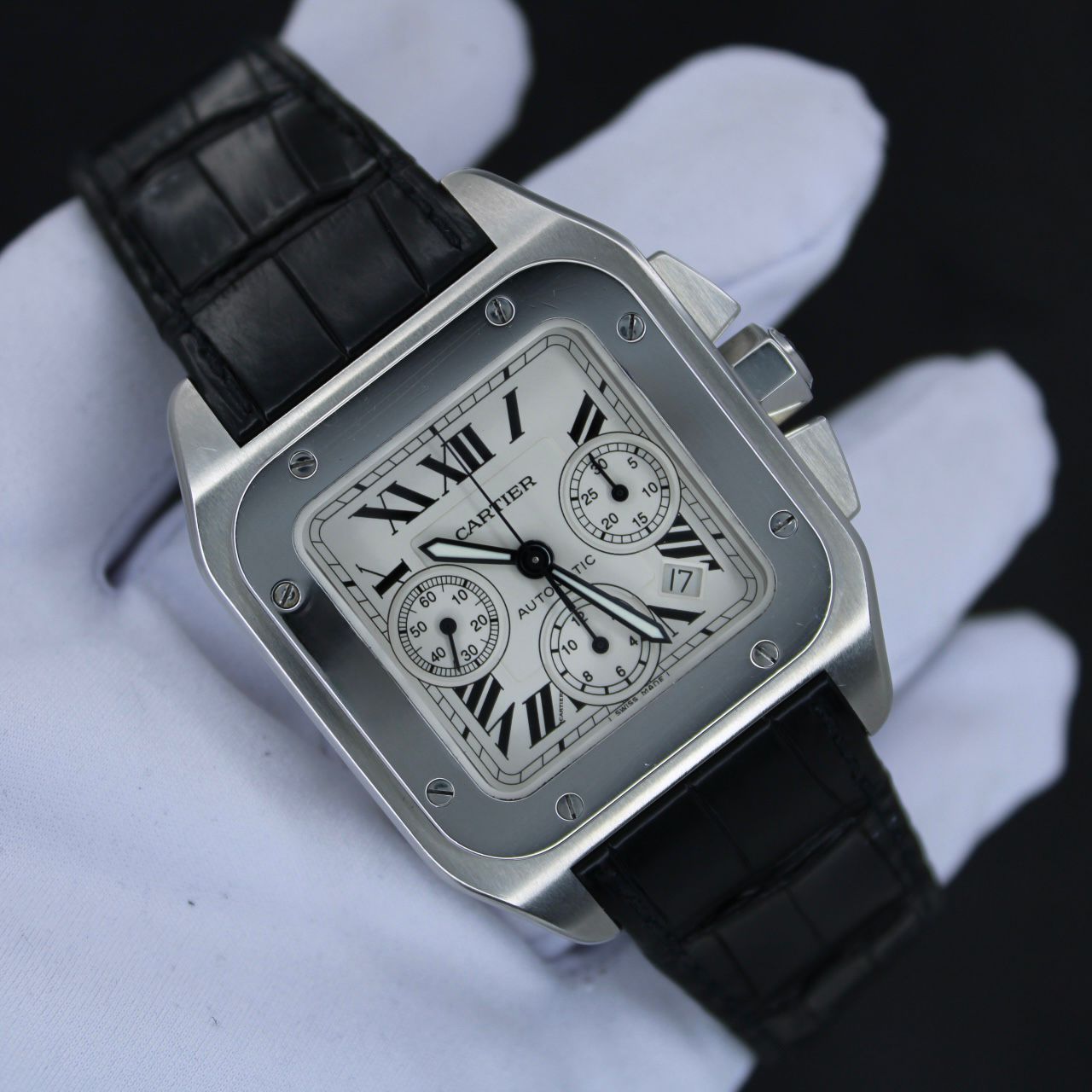 Cartier Santos 100 XL Chronograph