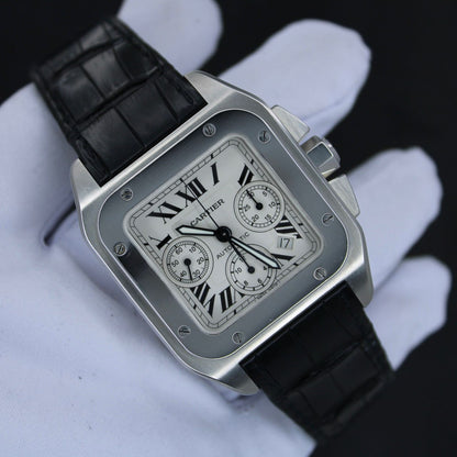 Cartier Santos 100 XL Chronograph